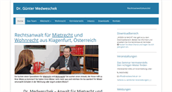 Desktop Screenshot of medweschek.at