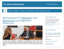Tablet Screenshot of medweschek.at